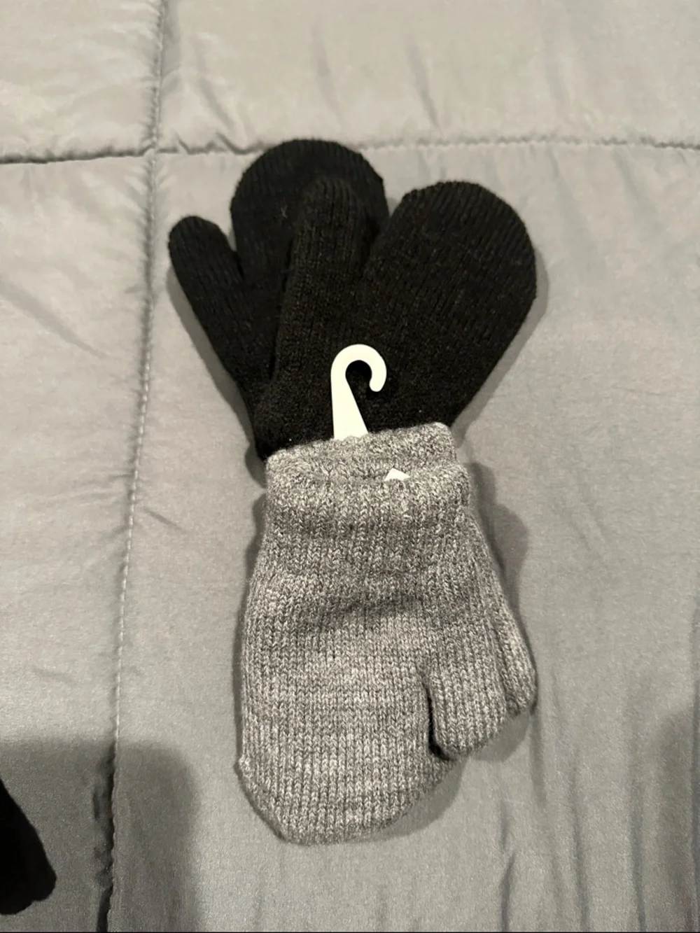The Children's Place Kids Knit Mittens - Blue, Navy, Gray, Black